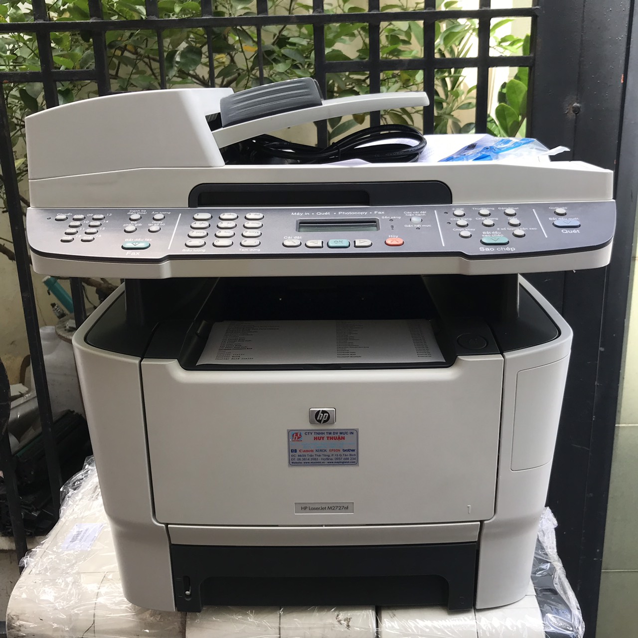 Máy in cũ HP LaserJet M2727nf MFP (CB532A)