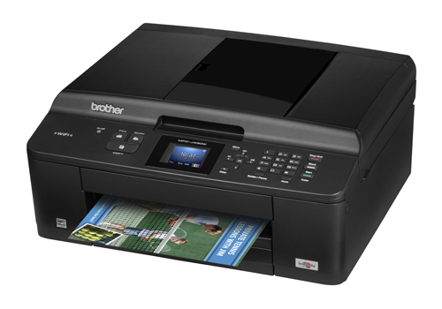 Máy in cũ Brother MFC J430W, In, Fax, Copy, Scan, PC Fax, Wifi, gắn bộ tiếp mực ngoài