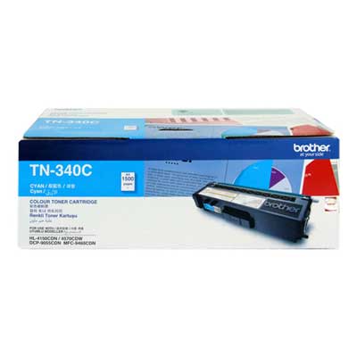 Mực in Brother TN 340C Cyan Toner Cardtidge (TN-340C)