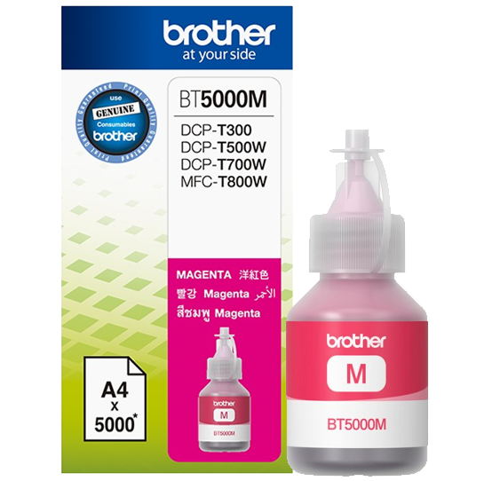 Mực in Brother BT5000M, Magenta Ink bottle (BT5000M)