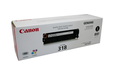 Mực in Canon 318 Black Toner Cartridge