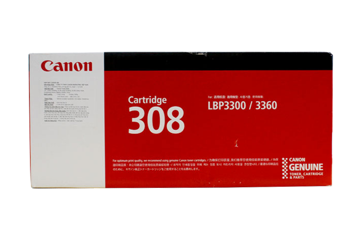 Mực in Canon 308 Black Toner Cartridge