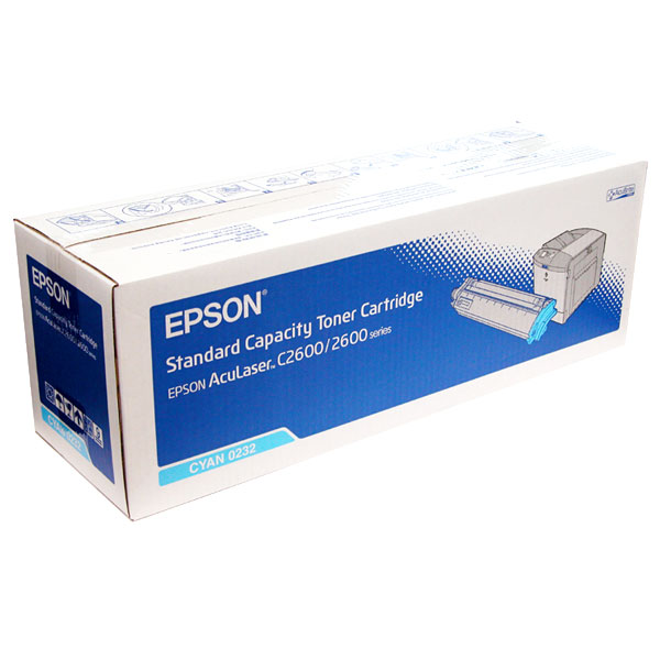 Mực in Epson S050232 Cyan Toner Cartridge (S050232)