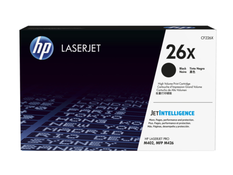 Mực in HP 26X High Yield Black Original LaserJet Toner Cartridge (CF226X)