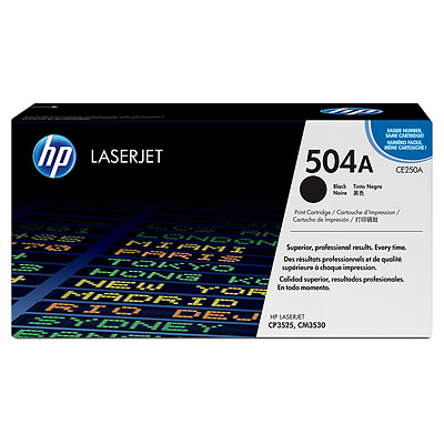 Mực in HP 504A Black LaserJet Toner Cartridge (CE250A)