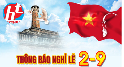 THÔNG BÁO NGHỈ LỄ QUỐC KHÁNH 2/9 NĂM 2024