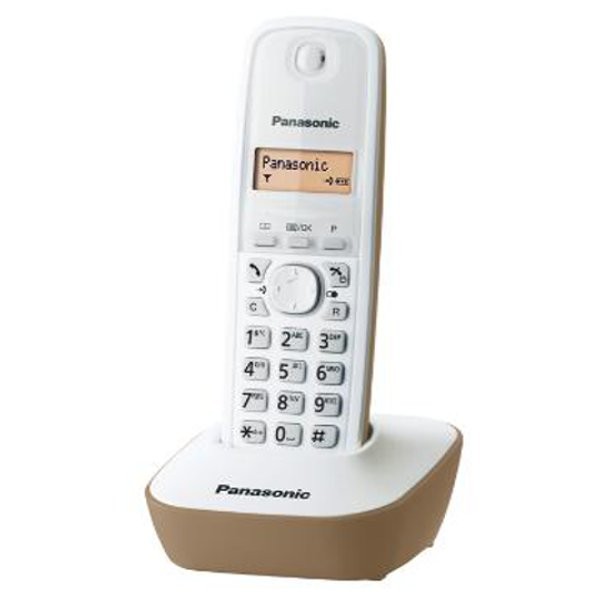 Điện thoại Panasonic KX-TG1611, màu cafe kem