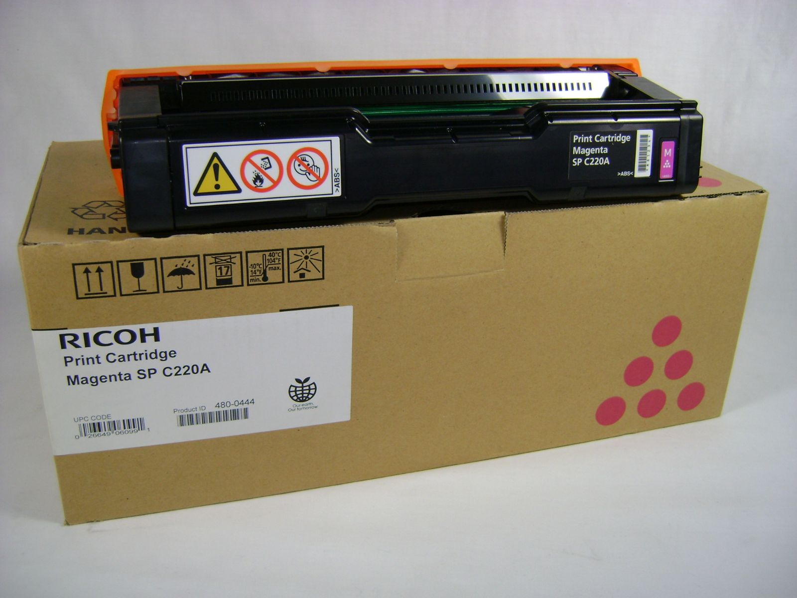 Mực in Ricoh C220S Black Toner Cartridge (406059)