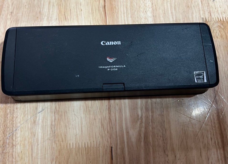 Máy Scan Canon P-215II, 2 mặt cũ