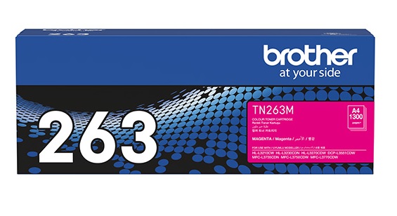 Mực in Brother TN263M Magenta Toner (84GT710M140)