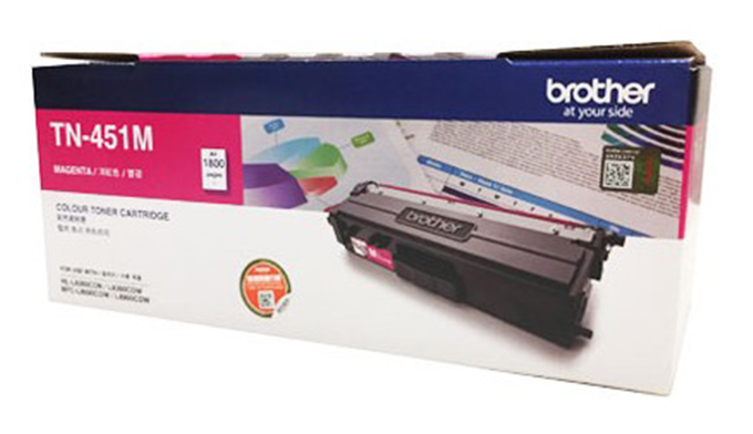 Mực in Brother TN-451M Magenta Toner (TN-451M)