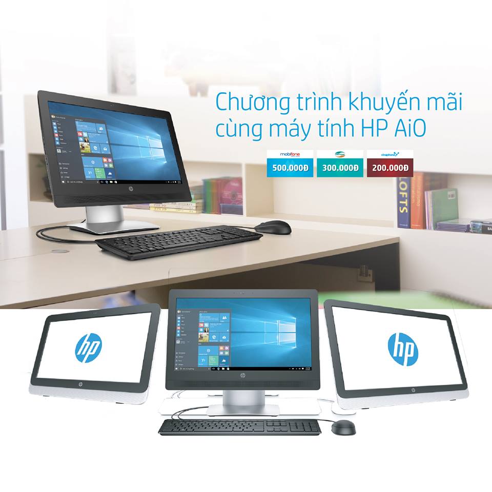 Tin vui khuyến mãi khi mua máy bộ All in one từ HP