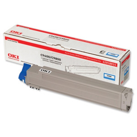 Mực in Oki C9600 Cyan Toner Cartridge