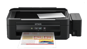 Máy in Epson L350, In, Scan, Copy, In phun màu tiếp mực ngoài