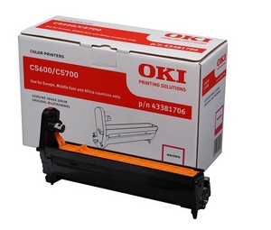 Drum Oki C5600 màu đỏ